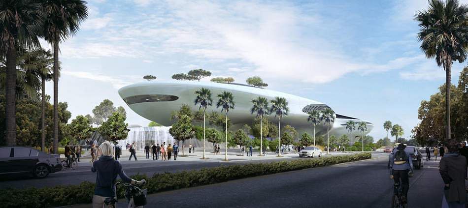 New renderings released of the George Lucas Museum of Narrative Art | News  | Archinect