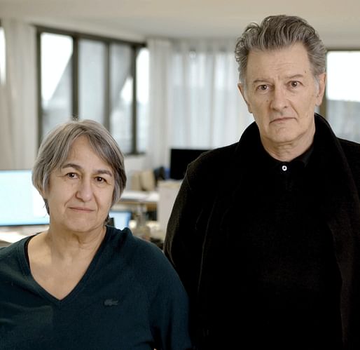 Anne Lacaton and Jean-Philippe Vassal. Photo courtesy of Laurent Chalet.