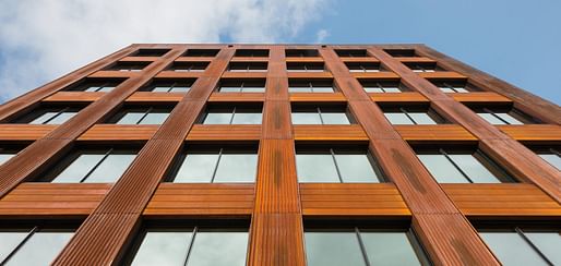 Katerra is developing a catalog of mass timber products. Image: Michael Green Architecture.