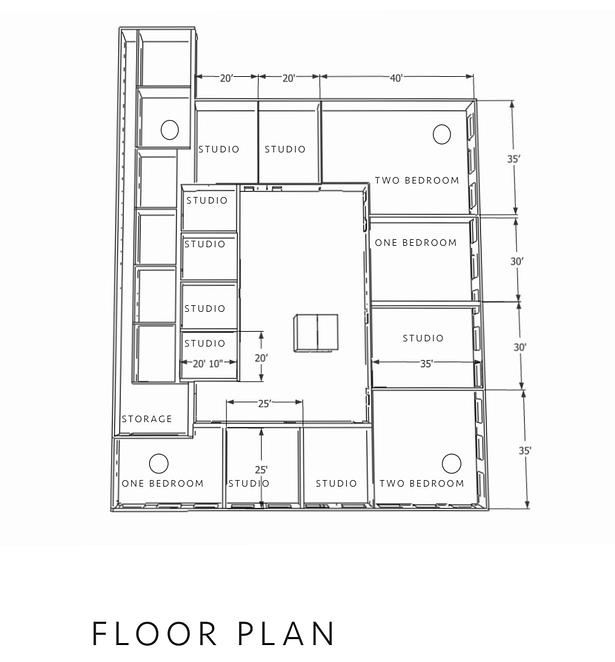 The Romanesco Floor Plan 