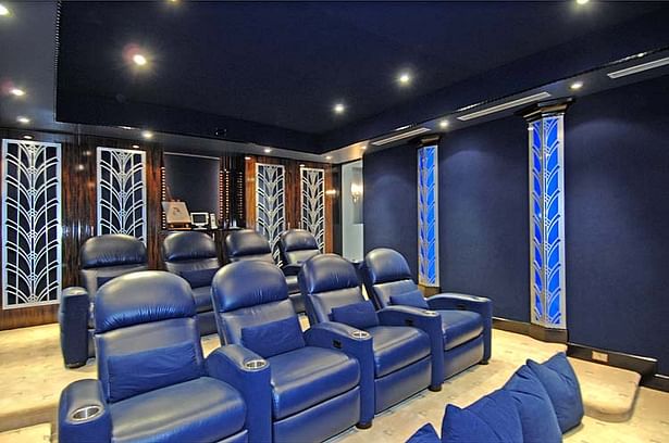 Entertainment room, movie theater
