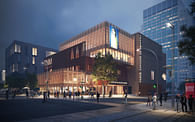 Theatre renovation proposal 3D rendering