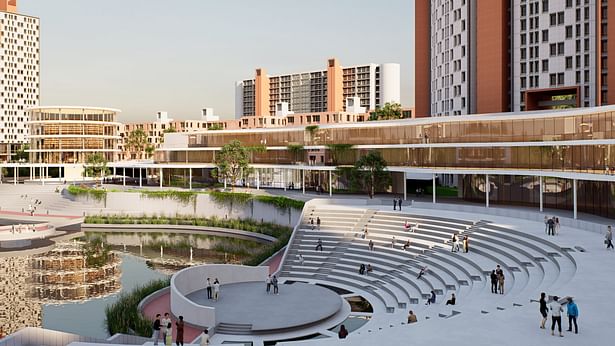 View of IIM Mumbai Hub 