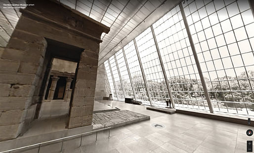 Google Street View-style interior view of the <a href="https://artsandculture.google.com/streetview/metropolitan-museum-of-art/KAFHmsOTE-4Xyw?sv_lng=-73.9624786&sv_lat=40.7803959&sv_h=342.9&sv_p=0&sv_pid=KeFx8oXHzeuY8L5rfepHaA&sv_z=1.0000000000000002">Metropolitan Museum of Art</a> in New York, presented on the Google Arts & Culture platform. The brick-and-mortar version of the museum, as many other leading institutions around the world, is...