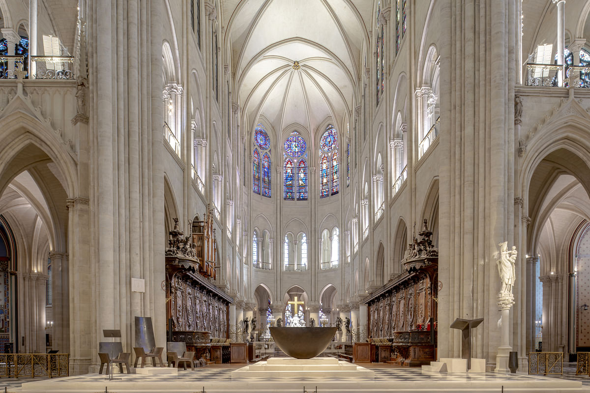 Take a first look at the newly reopened Notre Dame's stunning restoration