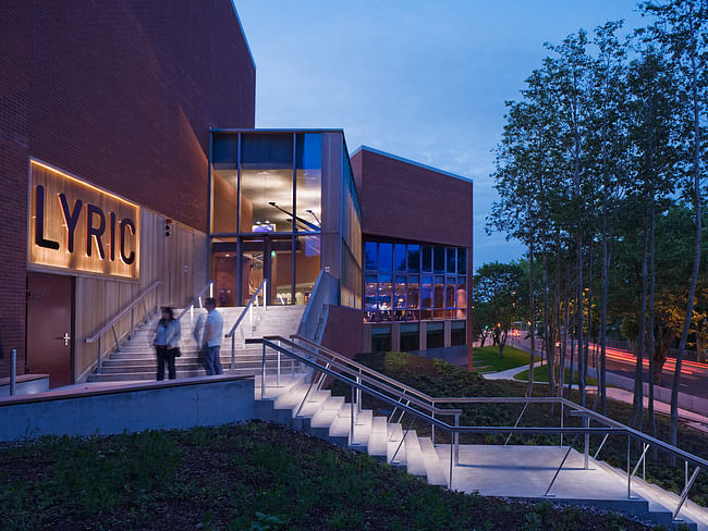 Lyric Theatre - Belfast, Northern Ireland by O’Donnell and Tuomey. Shortlisted for the RIBA Stirling Prize in 2012. Photo credit: Dennis Gilbert