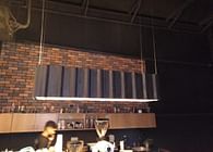 Customized Corrugated Sheet Hanging Light