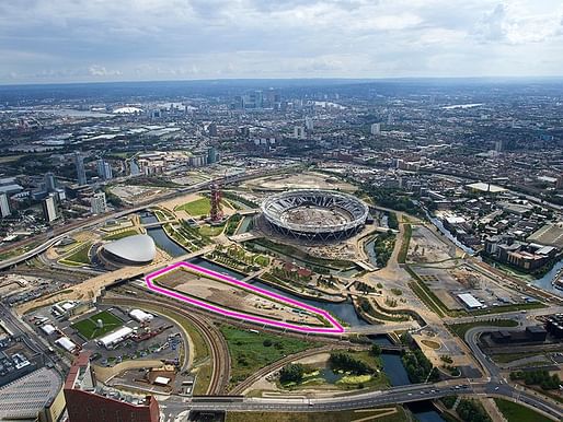 Aerial view showing the future 'Olympicopolis' site adjacent to the former Olympic Stadium. (Photo: Kevin Allen/London Legacy Development Corp. (LLDC); Image via smithsonianmag.com)