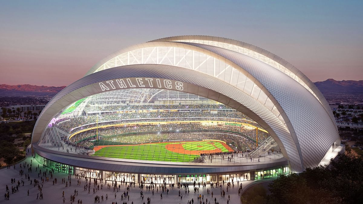 BIG and HNTB break ground on Las Vegas A’s Ballpark