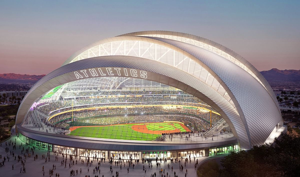 BIG and HNTB break ground on Las Vegas A’s Ballpark