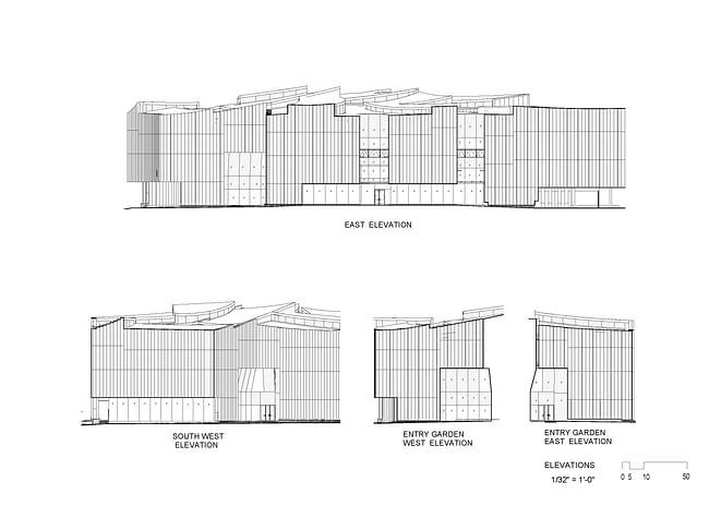 Drawing courtesy of Steven Holl Architects. 