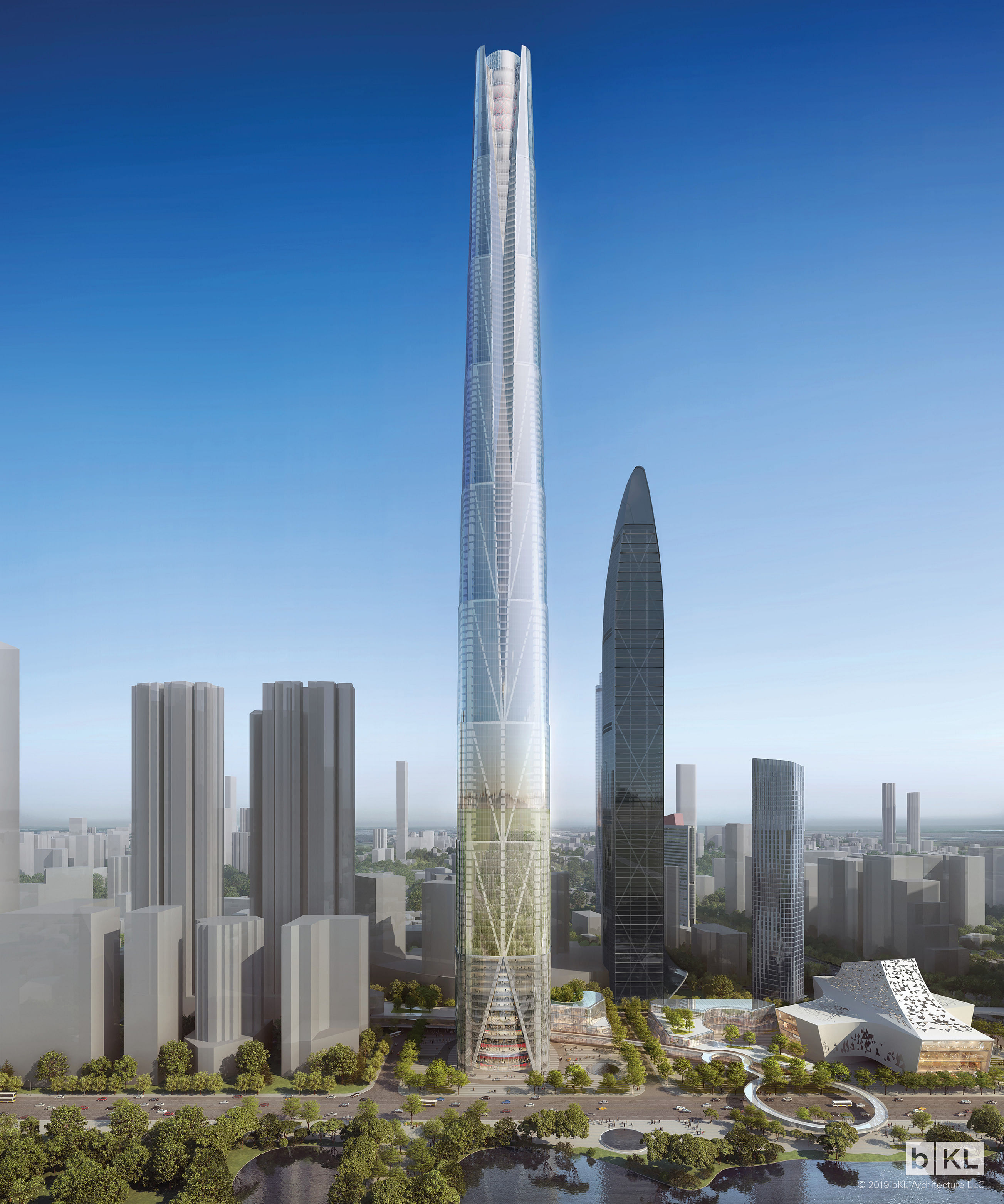 Shenzhen Tower | bKL Architecture LLC | Archinect