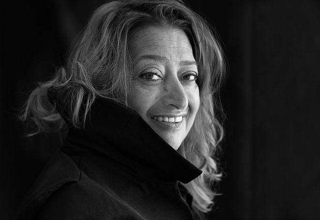 New London Architecture awards - NEW LONDONER OF THE YEAR: Zaha Hadid. Photo: Brigitte Lacombe