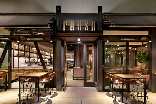 PAUSA Bar & Cookery, San Mateo, CA. Designed by: CCS Architecture. Photo: Paul Dyer​