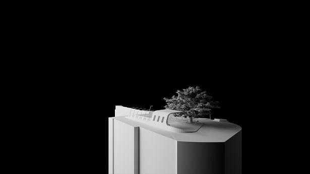 Luca Bacilieri Kehlhofplatz Concept Model rendering