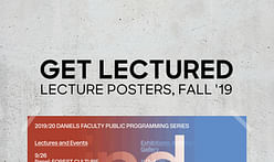 The most popular Fall '19 architecture school lecture poster is...