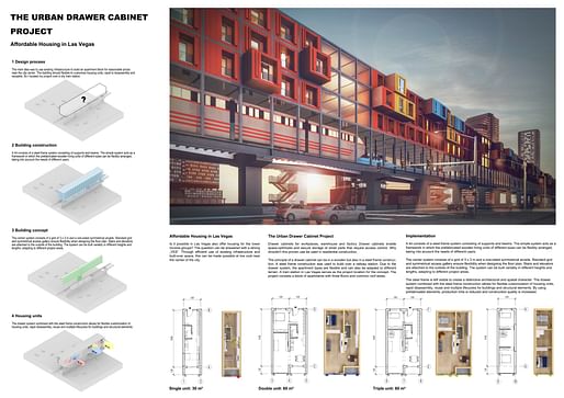 Buildner Sustainability Award: Urban Drawer Cabinet Project by Wenlong Lu