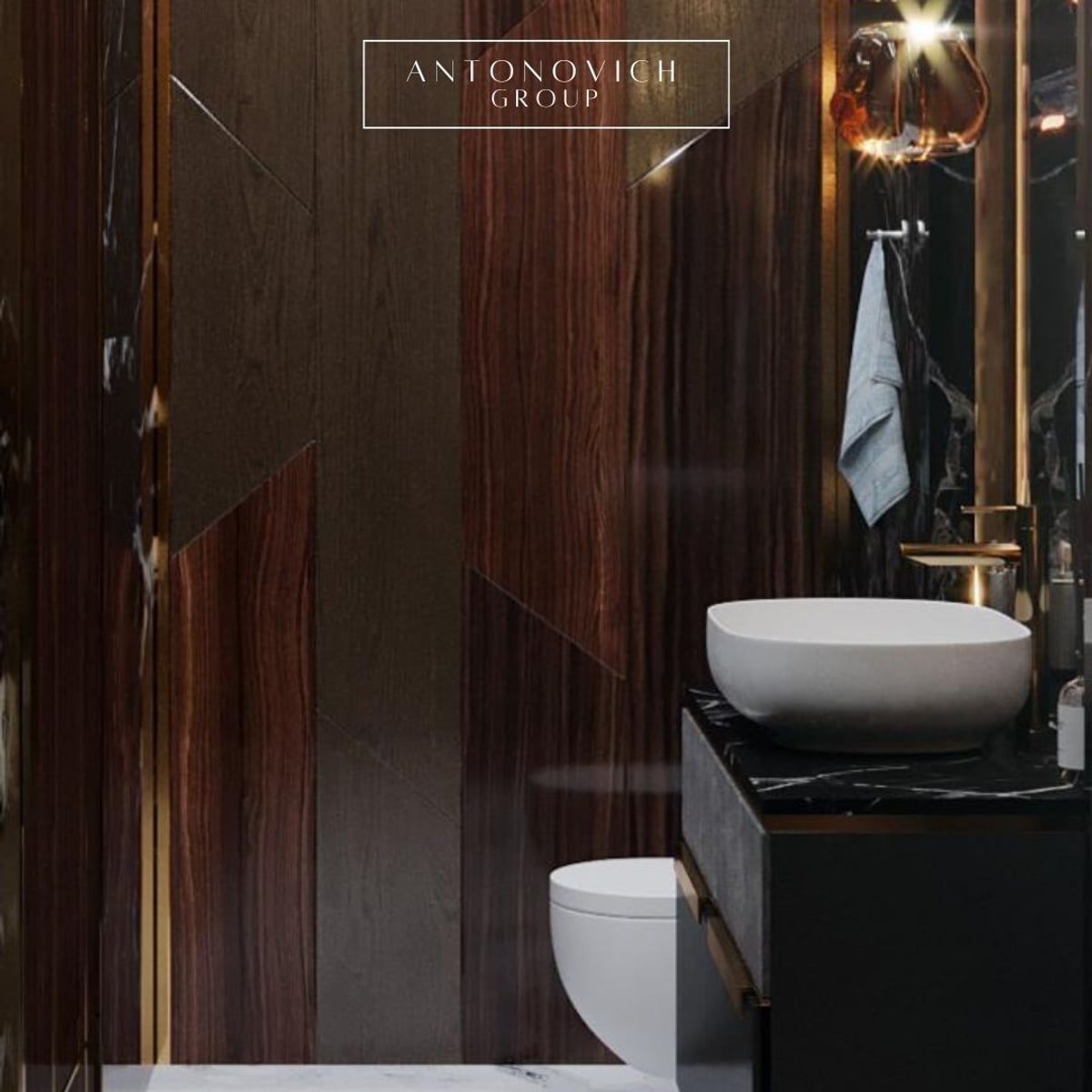 Luxurious Interior Design for Master Bedroom with Master Bathroom ...