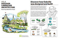 American Society of Landscape Architects creates activity book to help kids learn about landscape architecture