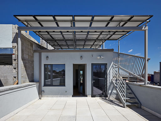 R-951 Residence in Brooklyn, NY, a three-unit apartment complex with Passive House & Net Zero Ready certifications. Designed by Paul A Castrucci.