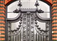 Neogothic gate's reconstruction