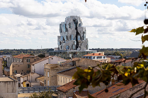 The Gehry-designed Luma Tower at Luma Arles, Parc des Ateliers is now open to the public. © Adrian Deweerdt