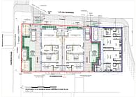 Planning application approval drawing