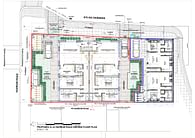 Planning application approval drawing