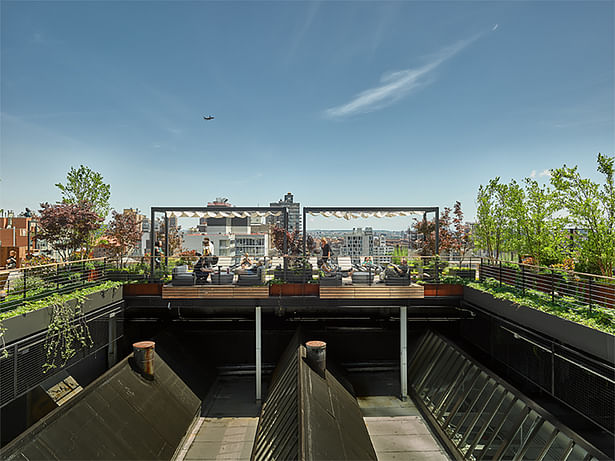 Murdock Solon Architects completed a new private rooftop garden in the Flatiron District of New York City.