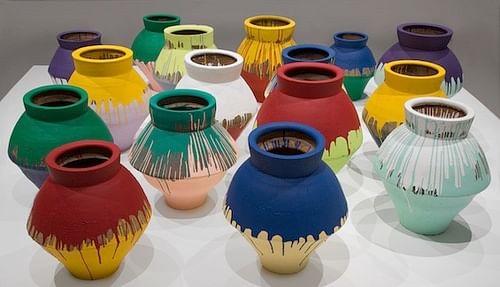 "Colored Vases", Ai Weiwei, 2006-2012