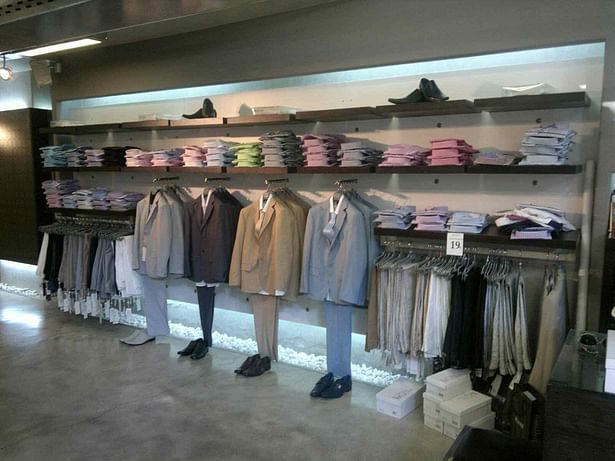 Desing & construction Millennium Fashion Group store : Volos- Greece by http://www.facebook.com/WORKS.C.D