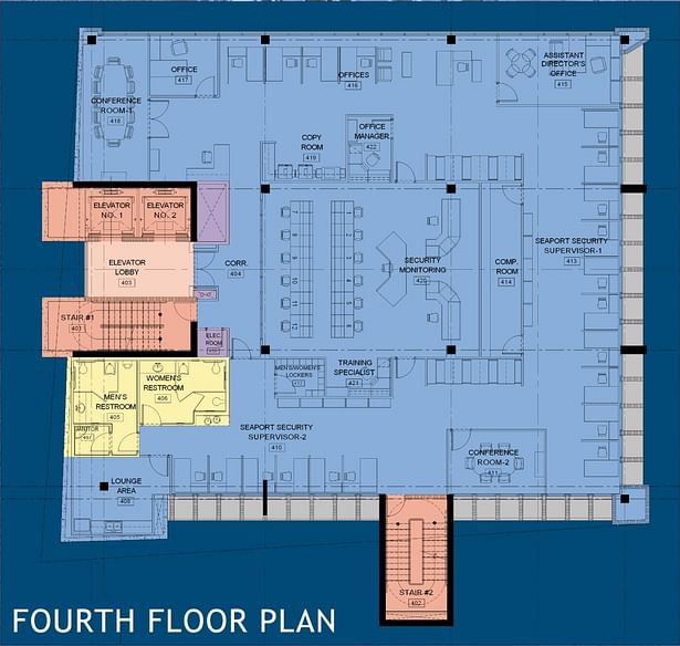 Fourth Floor Plan