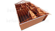 Trabzon / TURKEY - Roof Truss Structure Design & Project