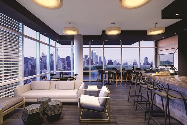 Sky Lounge / Bar on the 46th floor