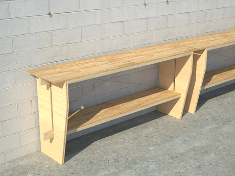 ...2009 Rendering for Plywood Workbench ($40 - Built)