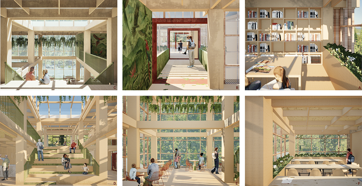 Ecological Research & Education Center | Romina Torrico | Archinect