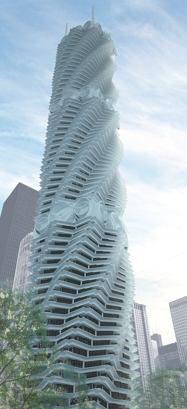 The UltraSustainable Skyscraper, by the Office of Charles F. Bloszies