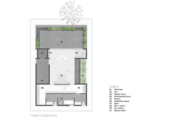 third floor plan