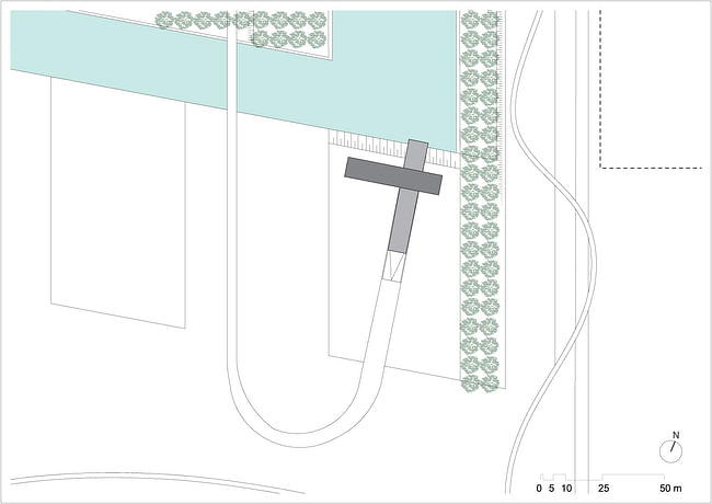 Site plan. Image courtesy of Paul de Ruiter Architects