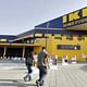 Shoppers head into the Ikea store on North San Fernando Road in Burbank. (Raul Roa / Los Angeles Times)