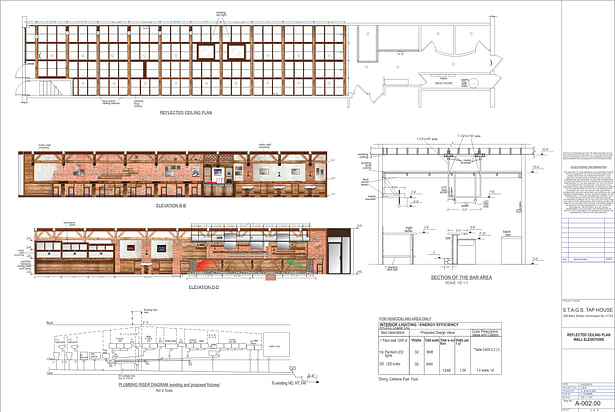 Restaurant Design 360 Architectural Drawings New York