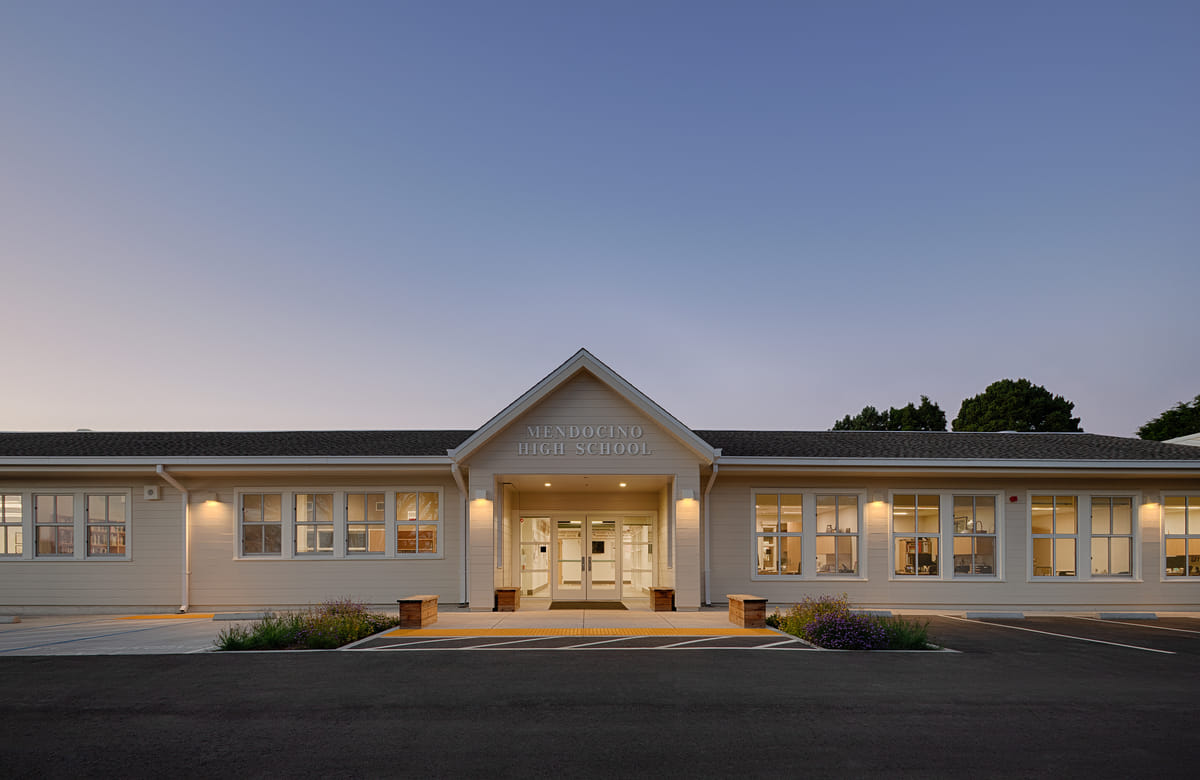Mendocino Unified School District Opens Newly Reconstructed High School