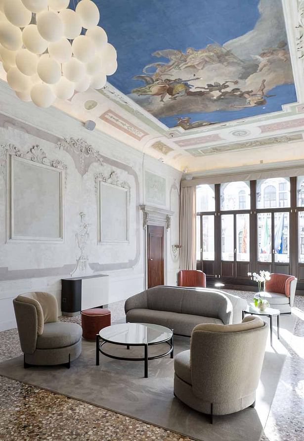 Radisson Collection Hotel Palazzo Nani, Interior Design Studio Marco Piva - Photo Credit: Andrea Martiradonna