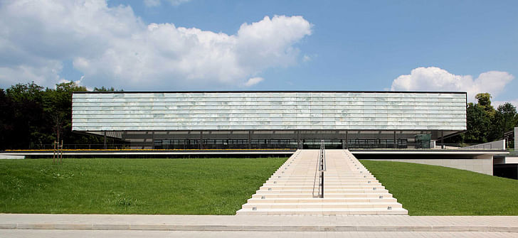The new Administrative Building of the Croatian Bishops' Conference in Zagreb, Croatia (Photographer: Miro Martinić)