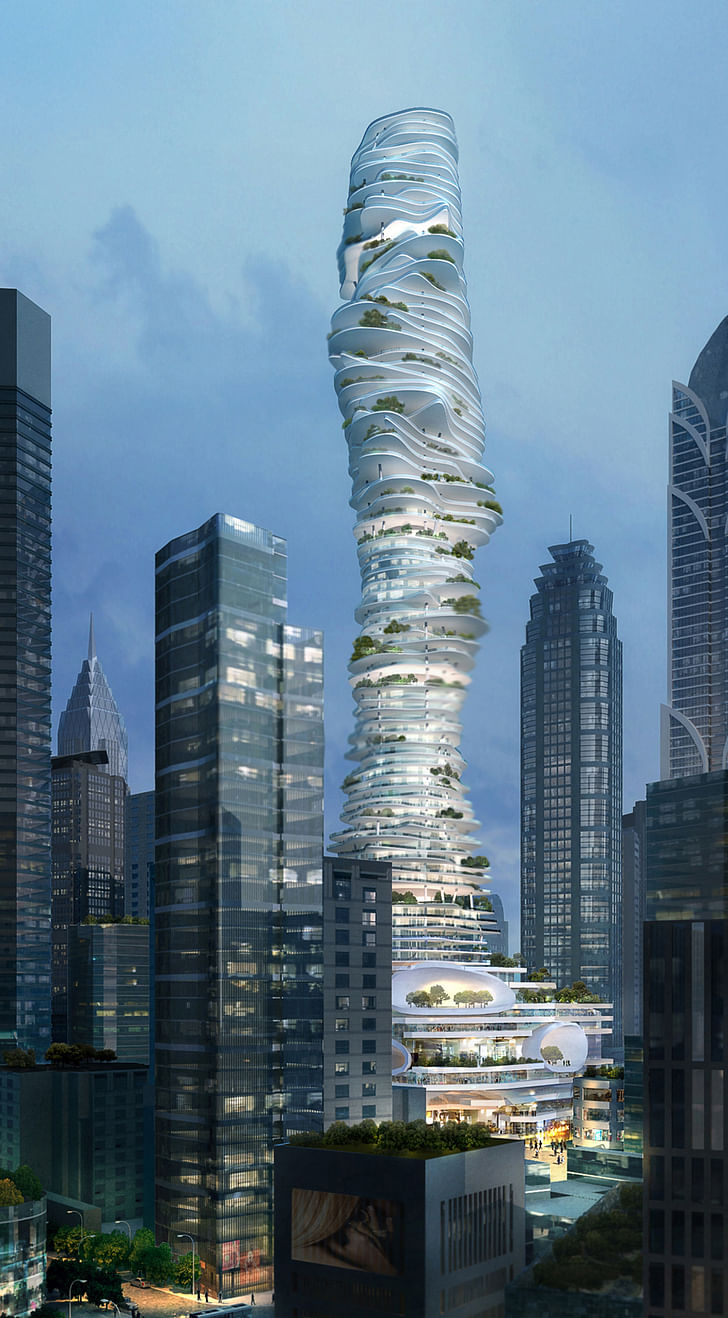 Urban Forest, courtesy of MAD Architects.