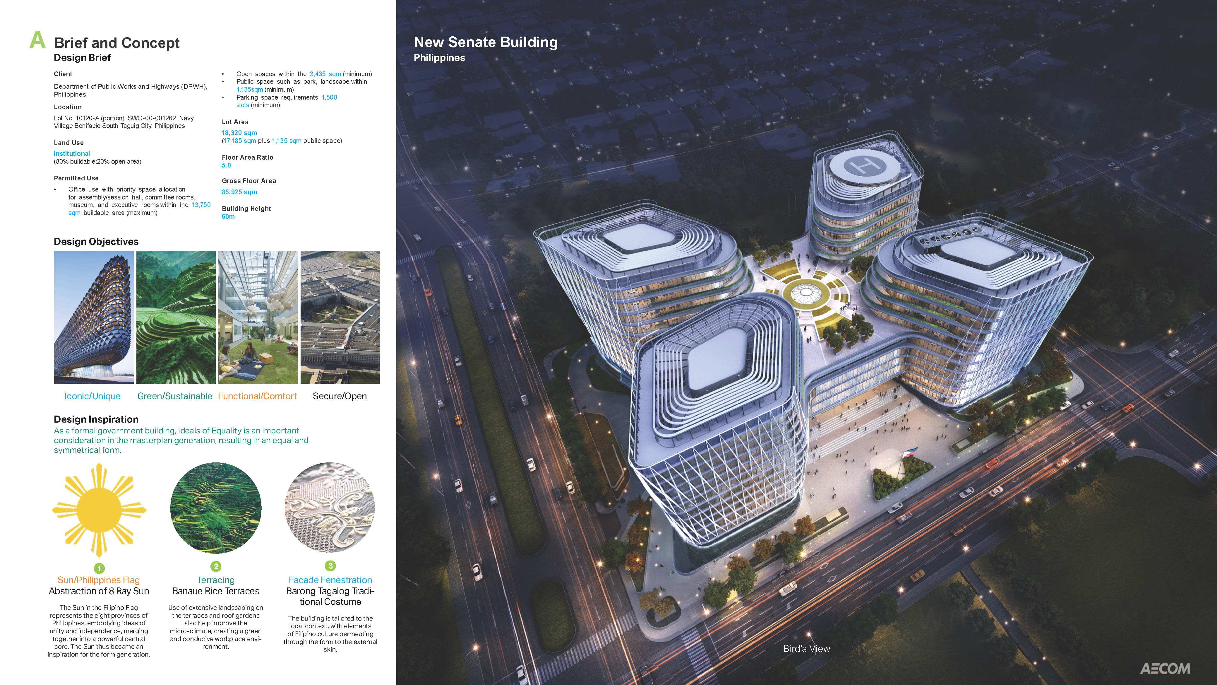 New Senate Building of the Philippines 菲律宾新参议院大楼 | Bryan Chow | Archinect