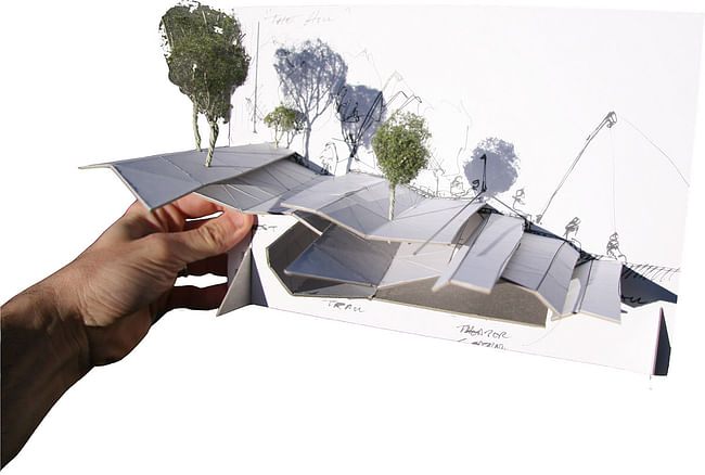 Small model (Image: Koning Eizenberg Architecture/ARUP)