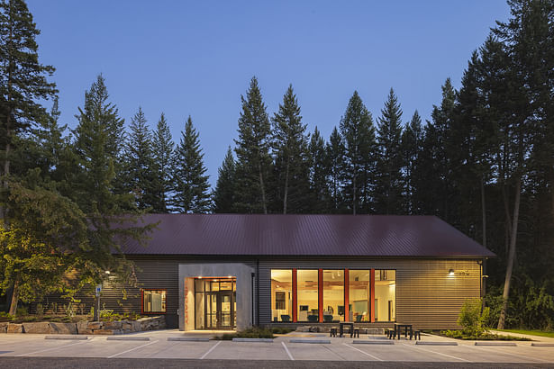 Bigfork Library (Photo: Chuck Collier Schmidt)