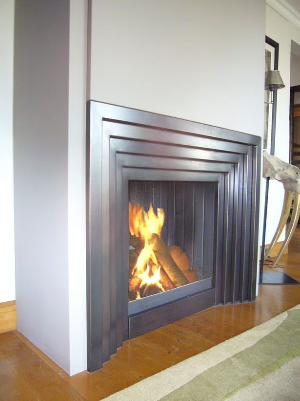 Bloch Design art deco fireplace 2