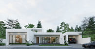 Modern Minimalist Architecture I 3 Bedroom I House Design By Tamayo.Revisa ArchitectsI TRA 065